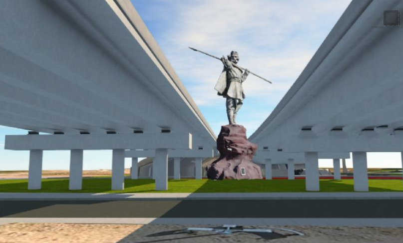 En 10 meses la rotonda El Chacho en zona Sur se transformará en el primer cruce a desnivel de la provincia