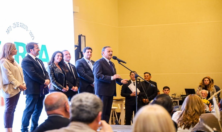 Quintela elogió a CARPA en su 50° aniversario