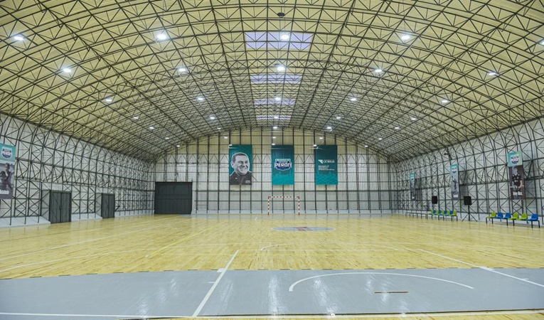 Fue inaugurado el gimnasio cubierto en el Polideportivo Vargas