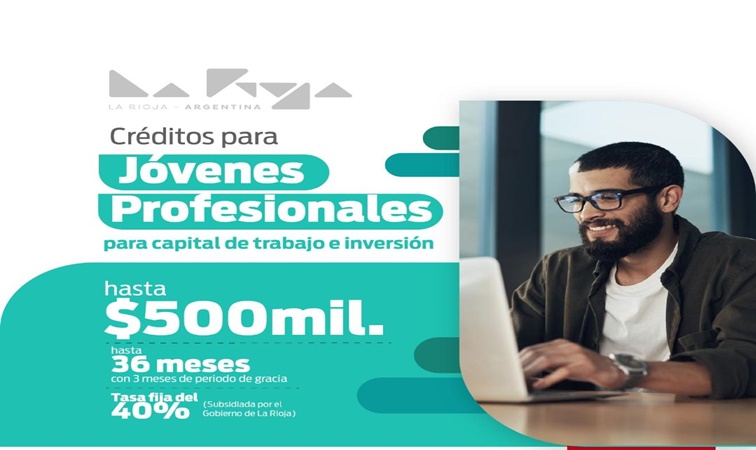 Hasta el 30 de noviembre se pueden solicitar créditos para jóvenes profesionales