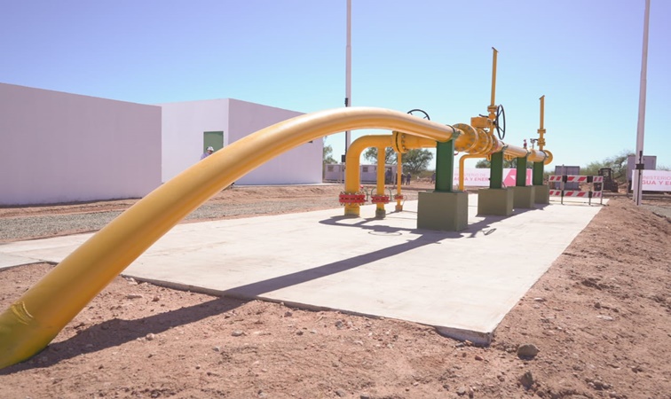 Fue inaugurada en Patquía la primera etapa del Gasoducto Productivo