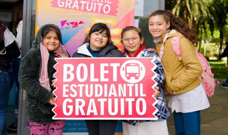 Continuará en vigencia el Boleto Estudiantil Gratuito