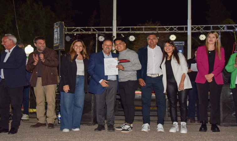 Quintela cerro su visita al Departamento Ortíz de Ocampo