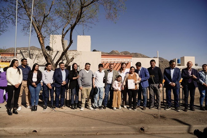 Entregaron 44 viviendas del programa Casa Propia en Sanagasta