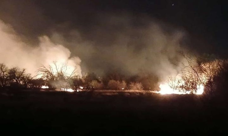 Se registraron numerosos incendios forestales en la provincia