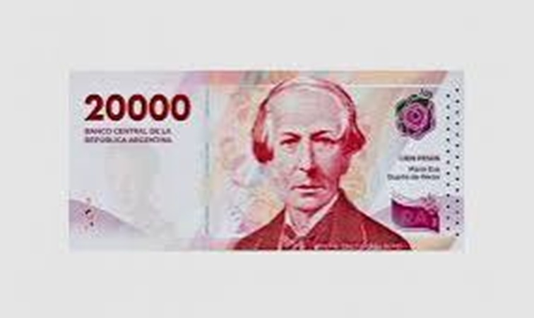 Se viene el billete de 20.000 pesos