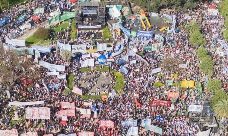 Documento leído en la Marcha Federal
