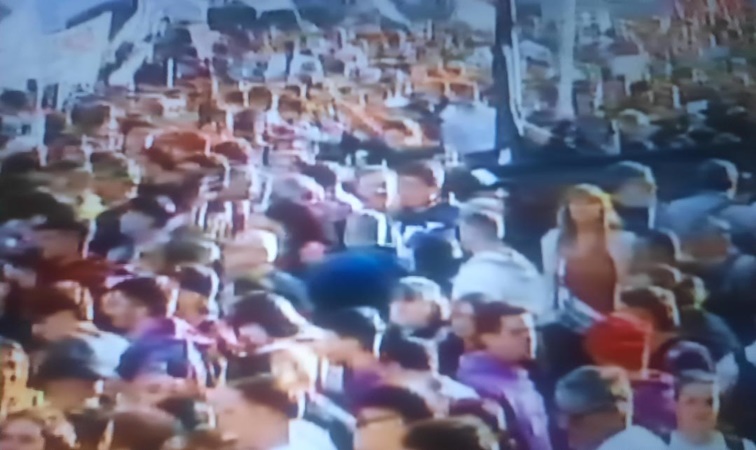 A pesar de multitudinaria marcha, el presidente de la Nación interpuso el veto total