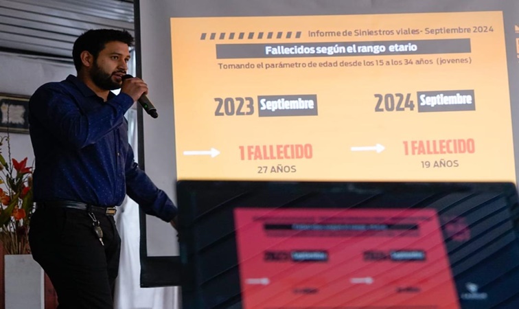 El Observatorio de Siniestros Viales ofrecio estadísticas sobre el mes de Septiembre