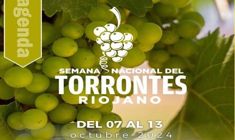 Del 7 al 13 de octubre se llevará a cabo la Semana del Torrontés Riojano