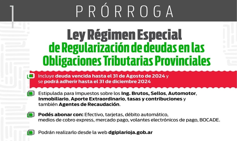 Extienden el plazo de adhesión a la Regularizacion de Deuda en Obligaciones Tributarias