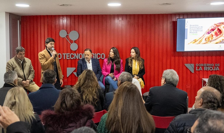 Presentaron el Registro de Proveedores mineros