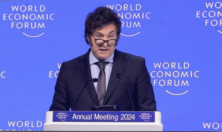 El presidente de Argentina ofreció su visión en Davos