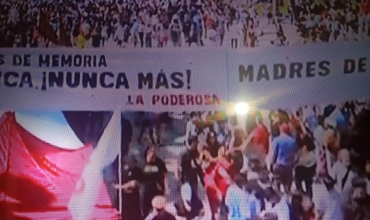  Taty almeida: «con 30.000 luchas como bandera, no olvidamos, no perdonamos, no nos reconciliamos»