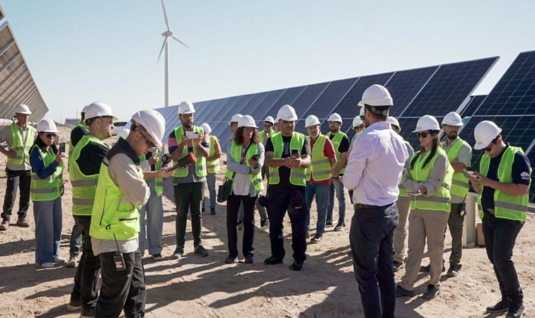 Presentaron avances del proyecto del Parque Solar