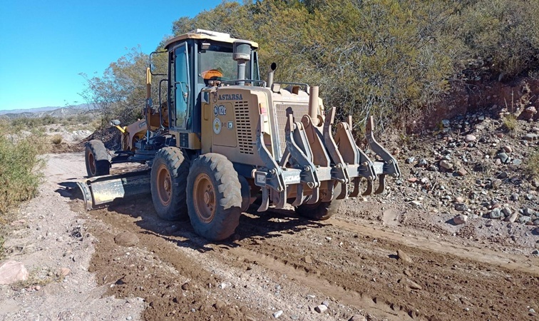 Vialidad Provincial ejecuta tareas en todo el territorio riojano