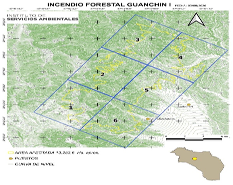 Fue declarado extinguido el incendio forestal en Chilecito